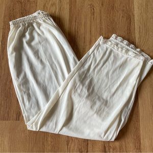 SOLD Vintage Green Bros Dallas 1950’s-60 White Long Bloomers Pin up Gibson Girl